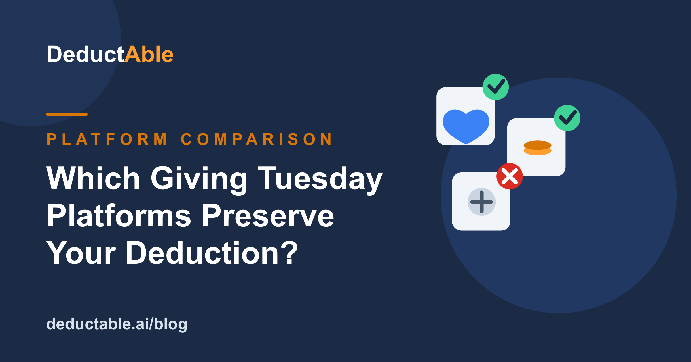 Giving Tuesday Donation Platforms Compared: Which Are Tax-Deductible, What They Charge, and Which Is Right for You
