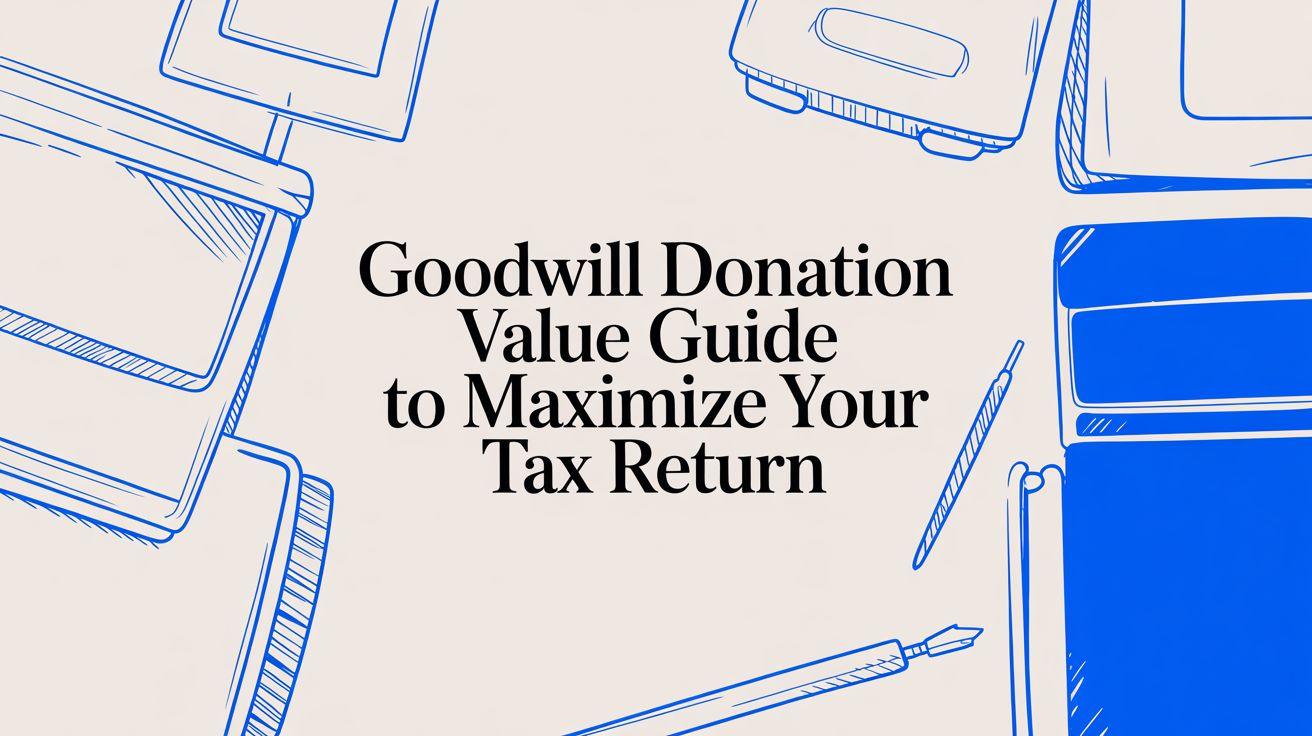 Goodwill Donation Value Guide to Maximize Your Tax Return